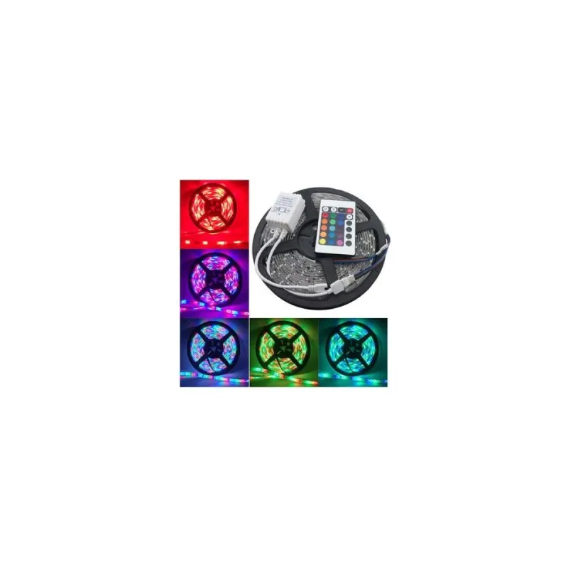 Set 1+1 Banda LED multicolor, lungime 5 metri
