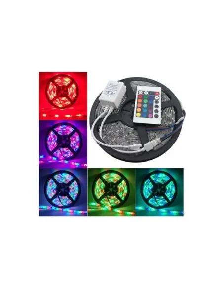 Set 1+1 Banda LED multicolor, lungime 5 metri