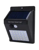 Lampa 30 LED, incarcare solara si senzor miscare
