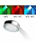 Cap de dus cu led colorat