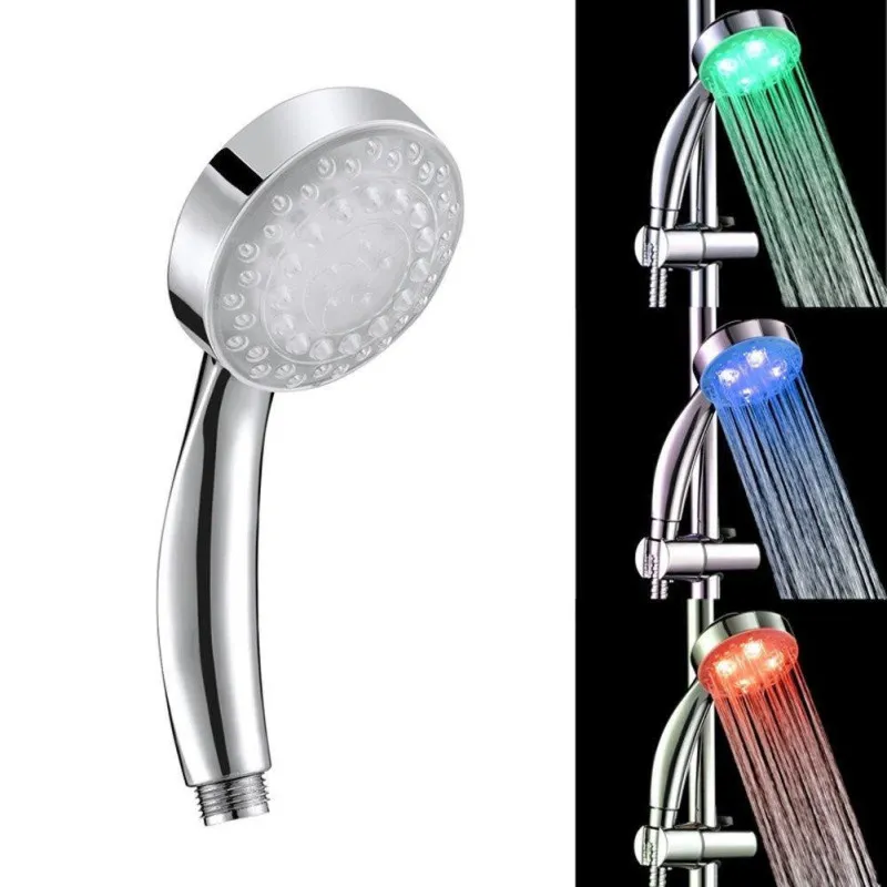Cap de dus cu led colorat