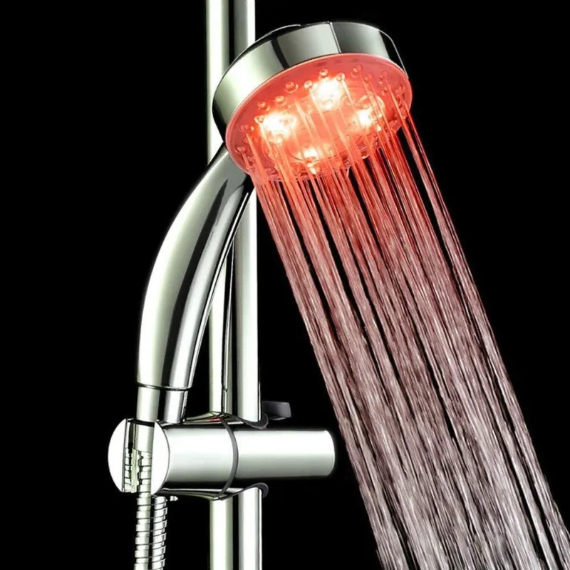 Cap de dus cu led colorat