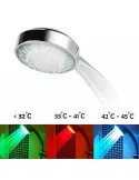 Cap de dus cu led colorat