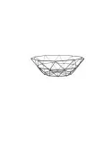 Cos fructe din metal , 27 x 10 cm negru