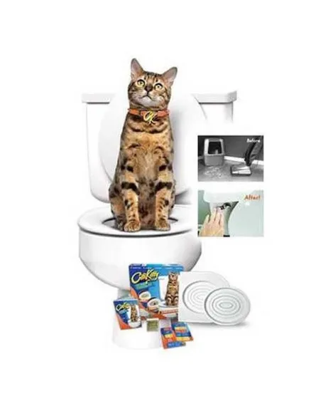 Kit pentru educarea pisicilor la toaleta