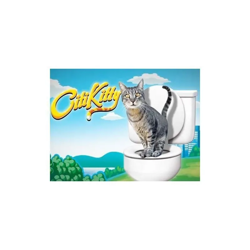 Kit pentru educarea pisicilor la toaleta