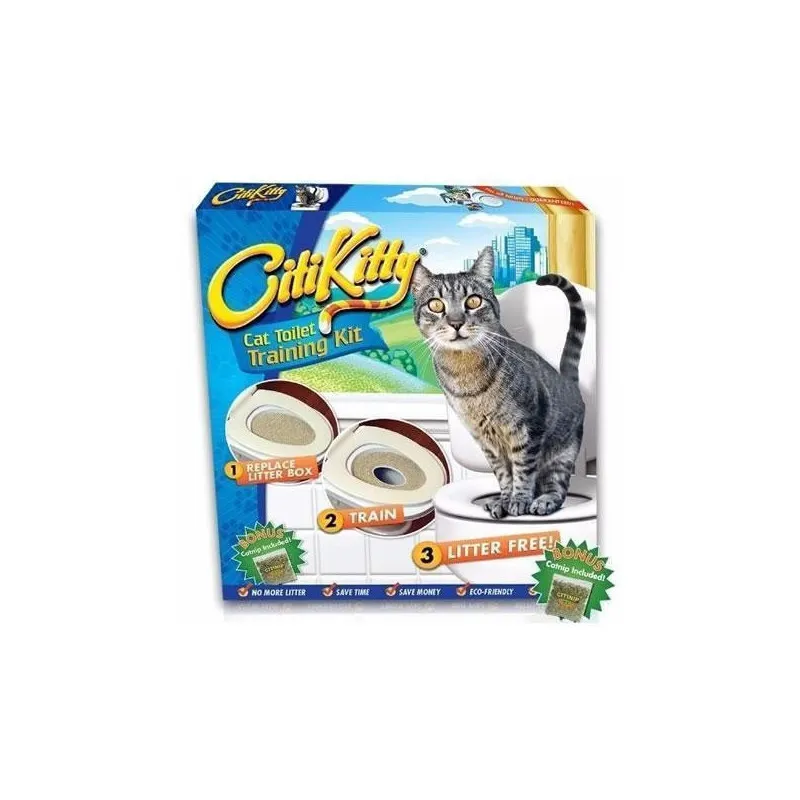 Kit pentru educarea pisicilor la toaleta