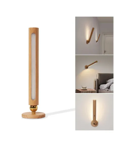 Lampa detasabila, cu magnet, pentru perete