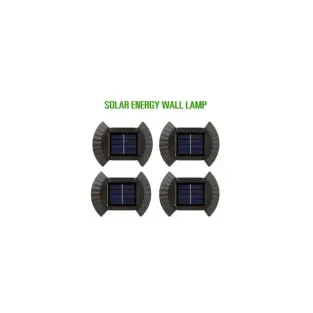 Set 4 Lămpi Solare Bidirecționale cu Senzor de Lumină, IP65, Autonomie 6-8 Ore 2