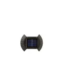 Set 4 Lămpi Solare Bidirecționale cu Senzor de Lumină, IP65, Autonomie 6-8 Ore