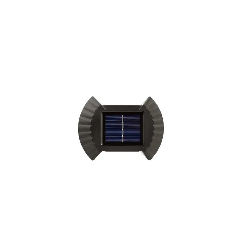 Set 4 Lămpi Solare Bidirecționale cu Senzor de Lumină, IP65, Autonomie 6-8 Ore