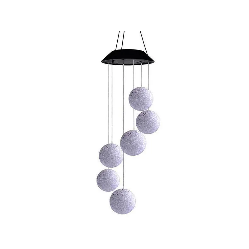 Set 6 Globuri Solare cu Efect Multicolor – Iluminare Ambientală pentru Grădină și Terasă