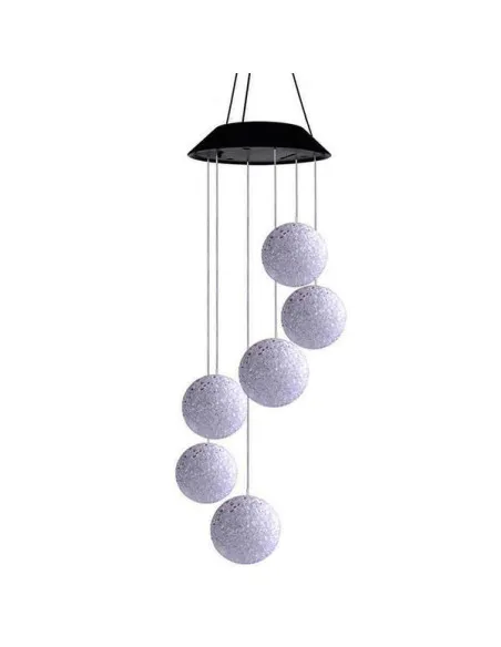 Set 6 Globuri Solare cu Efect Multicolor – Iluminare Ambientală pentru Grădină și Terasă