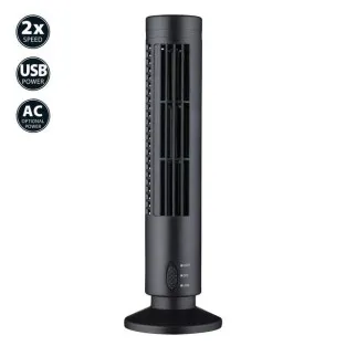 Ventilator Turn, Coloană 33cm, Oscilație 90°, 3 Viteze, Silențios