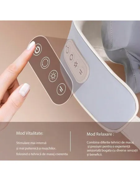Aparat de masaj profesional electric , pentru umeri si gat , functie de incalzire