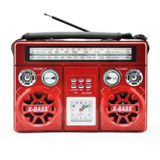 Radio portabil cu MP3 stereo cu doua difuzoare 2