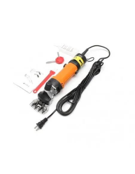 Mașină de Tuns Oi Profesională 850W, 6 Trepte + Set Cuțite Extra și Cutie Transport