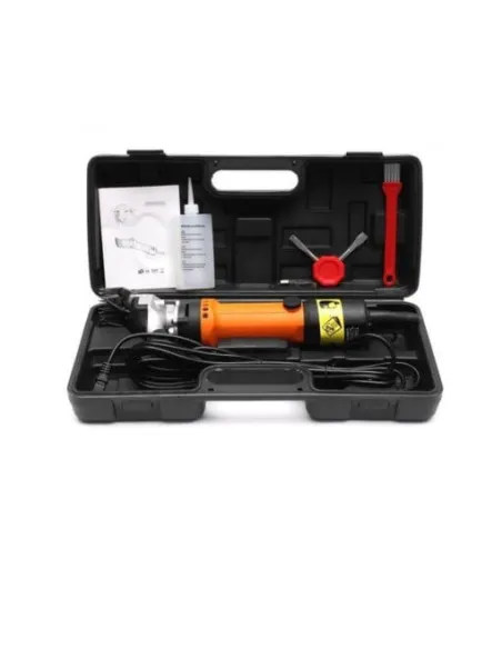 Mașină de Tuns Oi Profesională 850W, 6 Trepte + Set Cuțite Extra și Cutie Transport