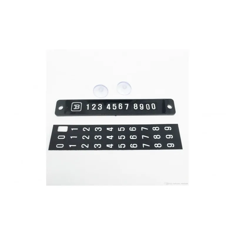 Suport/ placa pentru numarul de telefon, pentru