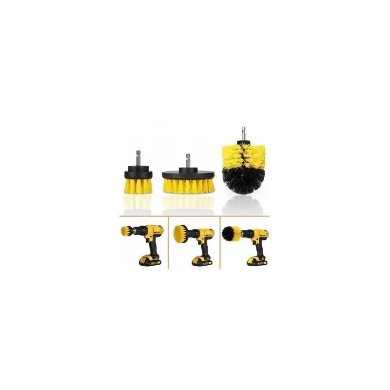 Cumpara Set 3 perii curatare cu adaptor pentru