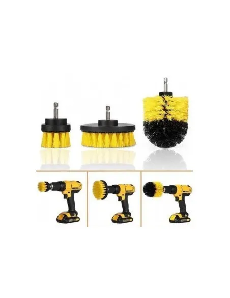 Cumpara Set 3 perii curatare cu adaptor pentru