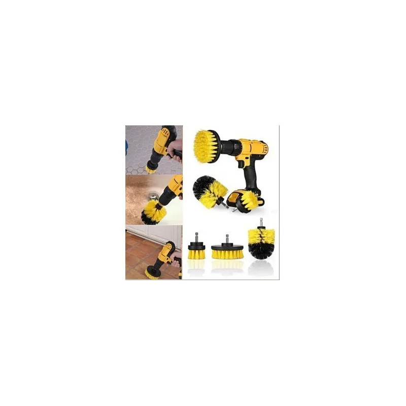 Cumpara Set 3 perii curatare cu adaptor pentru
