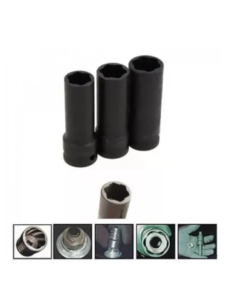 Trusa 3 tubulare de impact lungi extractoare prezoane