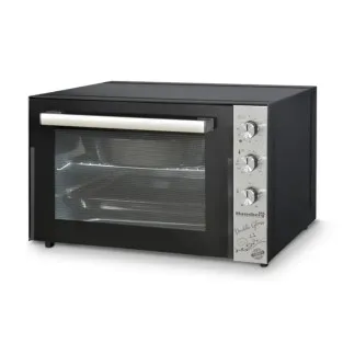 Cuptor electric 70l, ventilator,lampa, Negru, Hausberg