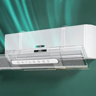 Deflector Aer Condiționat Transparent, Reglabil 53-94 cm, Lățime 18 cm 2