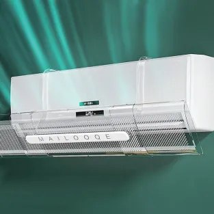 Deflector Aer Condiționat Transparent, Reglabil 53-94 cm, Lățime 18 cm 2