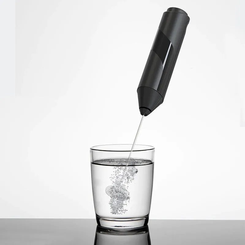 Mixer pentru spuma de lapte si cafea cu suport metalic