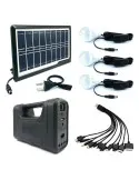 Cumpara Kit lanterna cu panou solar, 3 becuri