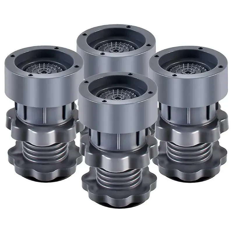 Set 4 picioruse reglabile pentru masina de spalat, anti-zgomot si antiderapante