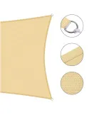PLASA UMBRIRE 180 G/MP, 3 x 3 M, CREM, 4 INELE