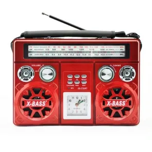 Radio portabil cu MP3 stereo cu doua difuzoare 2