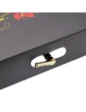 Aragaz ERTONE MN-1102, 2 Arzatoare din fonta, sticla securizata, aprindere pe quartz, negru,