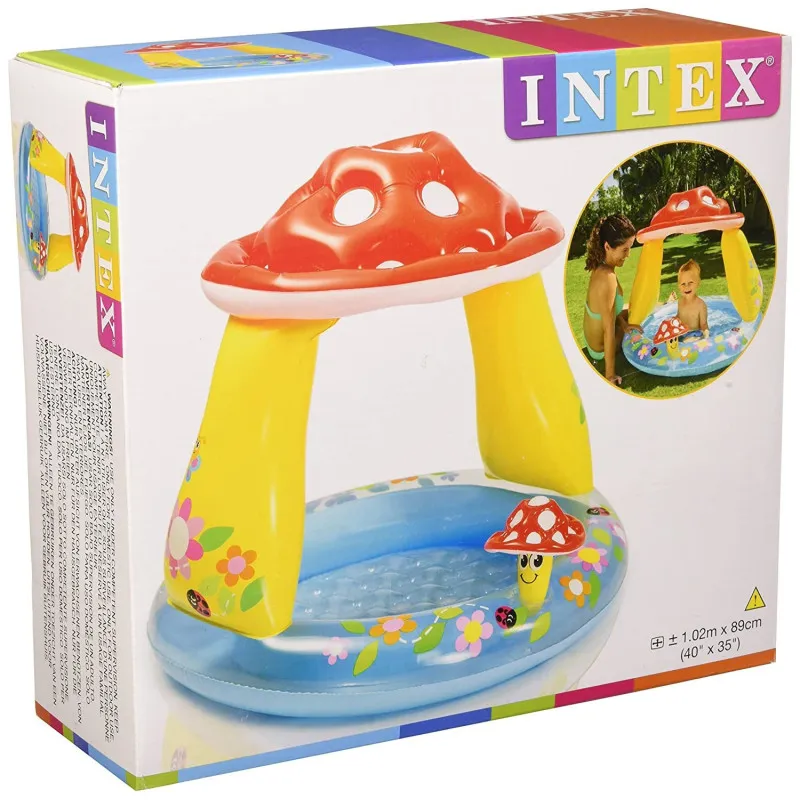Piscina copii in forma de ciupercuta 102 x 89 cm
