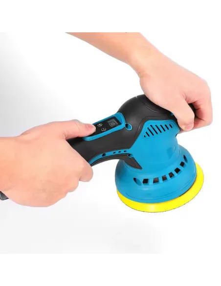Aparat Polish Auto Portabil, 12V, Fără Fir, 2500-5000 RPM, 6 Viteze