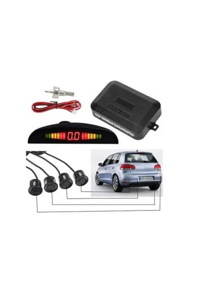 Sistem de asistenta parcare cu 4 senzori si afisaj cu LED