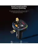Modulator FM ZTB-C20, Bluetooth, 2 Porturi USB