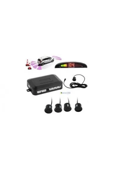 Sistem de asistenta parcare cu 4 senzori si afisaj cu LED