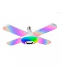 Lampa muzicala Bluetooth cu ventilator si