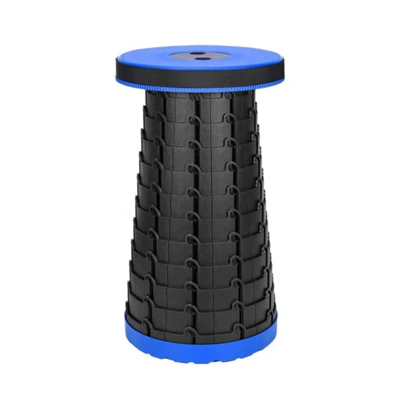 Taburet/Scaun pliabil portabil, retractabil, telescopic, pentru exterior