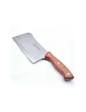 Satâr pentru macelarie, otel, maner lemn, 32 cm, 958 gr