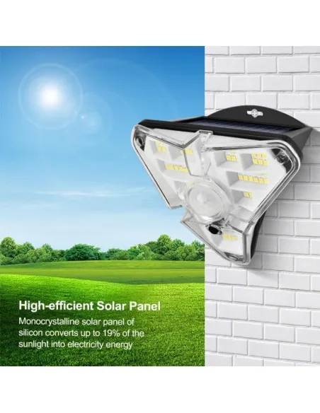 Cumpara Proiector solar LED cu senzor de