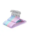 Set 10 umerase metalice siliconate multicolor