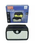 Lampa cu panou solar, 107 LED-uri si senzor de