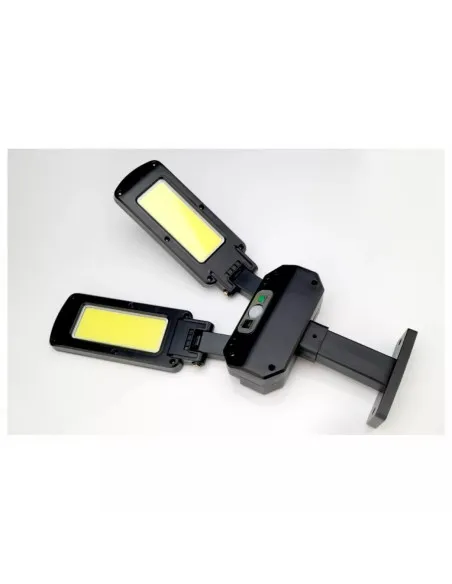 Lampa solara de perete cu doua reflectoare si telecomanda