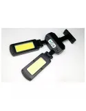 Lampa solara de perete cu doua reflectoare si telecomanda