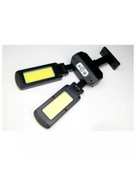 Lampa solara de perete cu doua reflectoare si telecomanda